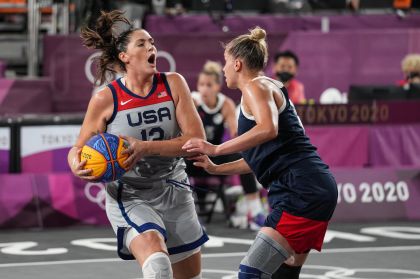 东京奥运会女子三人篮球决赛 美国队夺得冠军