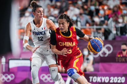 东京奥运会女子三人篮球决赛 中国队夺得铜牌