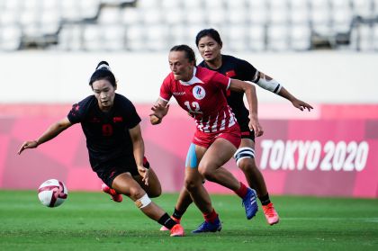 东京奥运会女子七人橄榄球 中国胜俄罗斯获得第七名