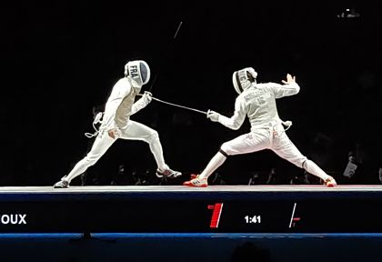 东京奥运会击剑男子花剑团体决赛法国队夺冠