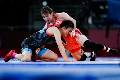 东京奥运会摔跤女子68公斤级复活赛 周凤无缘晋级