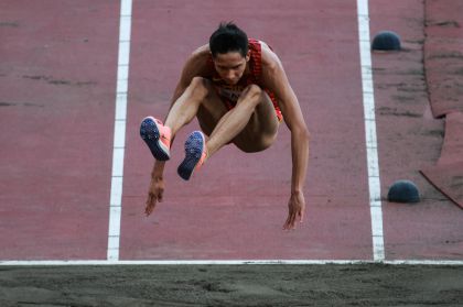 东京奥运会田径男子三级跳远资格赛 中国选手出战