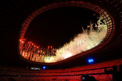 2020东京奥运会闭幕式场景