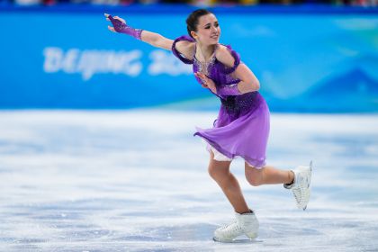 北京冬奥会花样滑冰团体赛女子单人滑短节目 俄罗斯奥运队瓦利耶娃出战