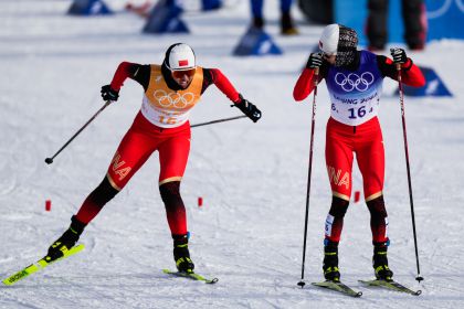 中国队出战北京冬奥会越野滑雪女子4x5km接力赛