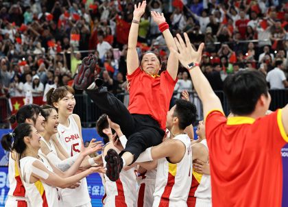 杭州亚运会女子篮球决赛 中国队夺得金牌