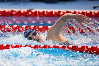 世界游泳锦标赛游泳女子800米自由泳决赛 李冰洁位列第五