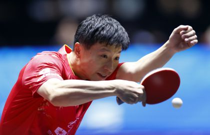 十五运会乒乓球男子团体小组赛 北京队3比2胜上海队