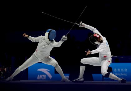 十五运会女子重剑项目 福建队林声夺冠