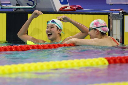 十五运会女子200米蛙泳决赛 江苏队吕沁遥获得金牌