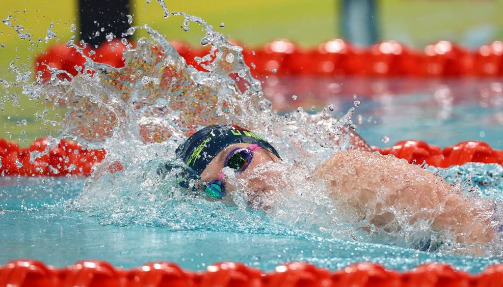 十五运会女子800米自由泳决赛 河北队李冰洁获得金牌