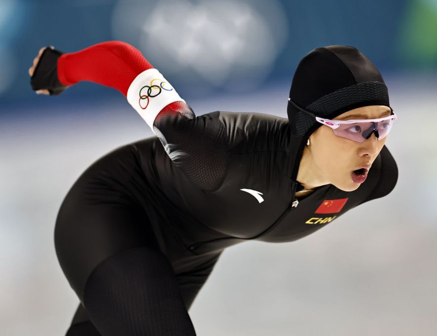 米兰冬奥会速度滑冰女子3000米决赛 杨滨瑜出战