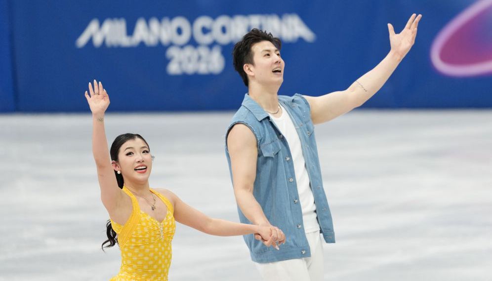 米兰冬奥会花样滑冰冰舞韵律舞  王诗玥/柳鑫宇排名第21位
