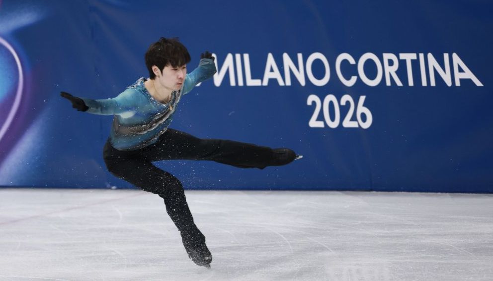 米兰冬奥会花样滑冰男单短节目  金博洋86.55分锁定自由滑名额