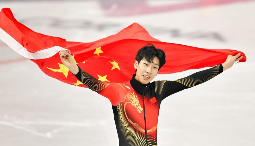 米兰冬奥会短道速滑男子1000米决赛 孙龙获得银牌