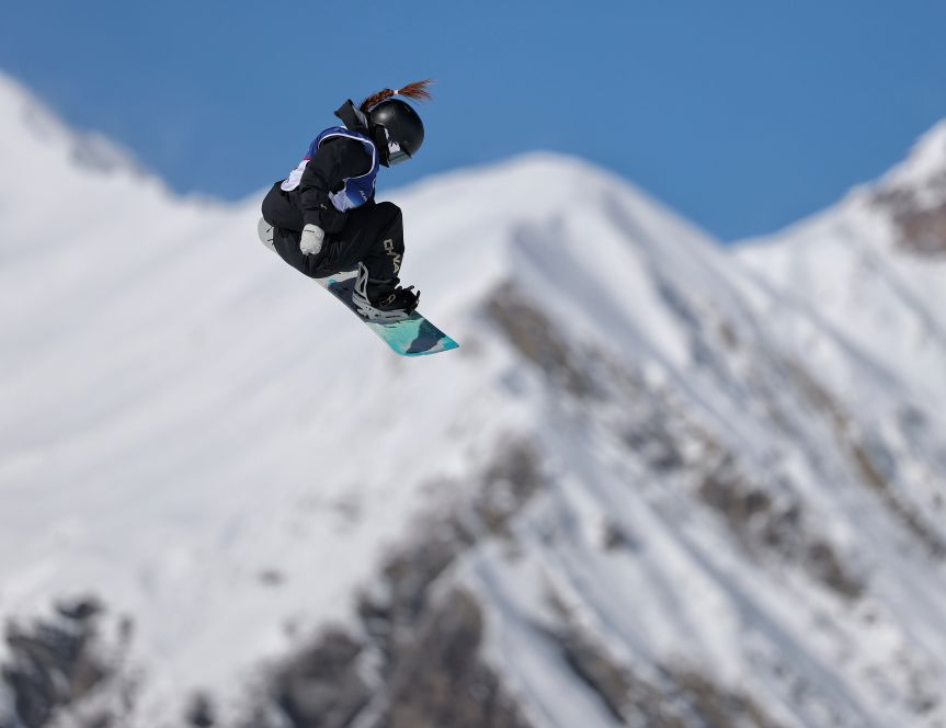 米兰冬奥会单板滑雪女子坡面障碍技巧 张小楠无缘晋级