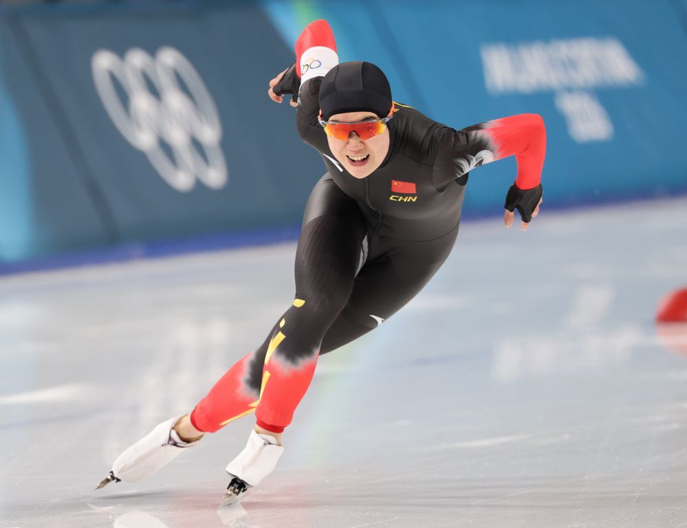 米兰冬奥会速度滑冰女子500米决赛 田芮宁获得第16名