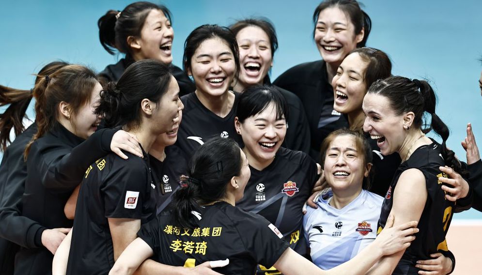 2025-2026中国女排超级联赛季后赛 北京北冰洋2比3不敌河南双汇