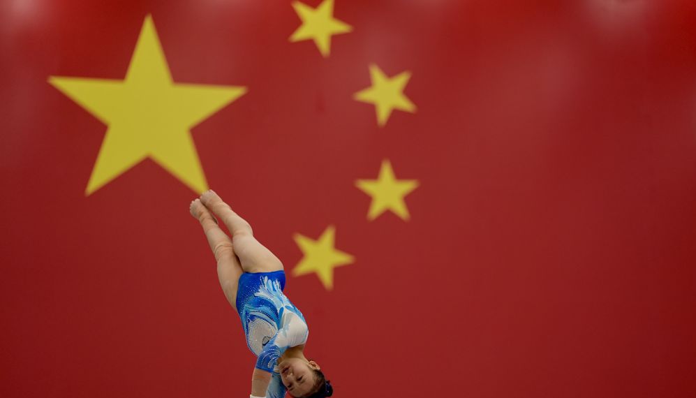 国家体操集训队女子组难新测试