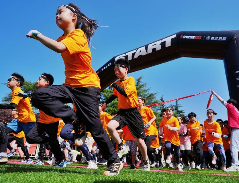 斯巴达勇士儿童赛上海站圆满结束