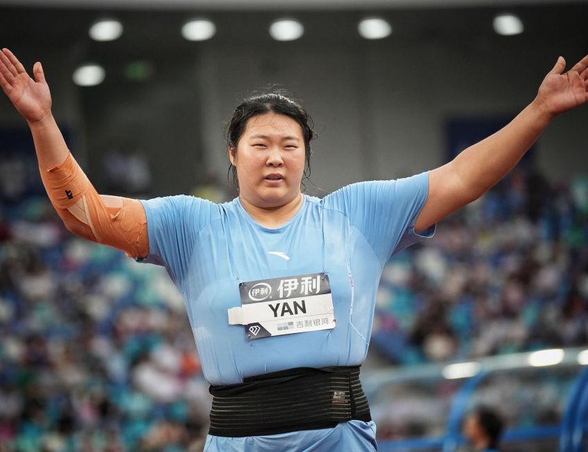 2026世界田联钻石联赛（厦门站）女子标枪决赛 严子怡破亚洲纪录夺冠