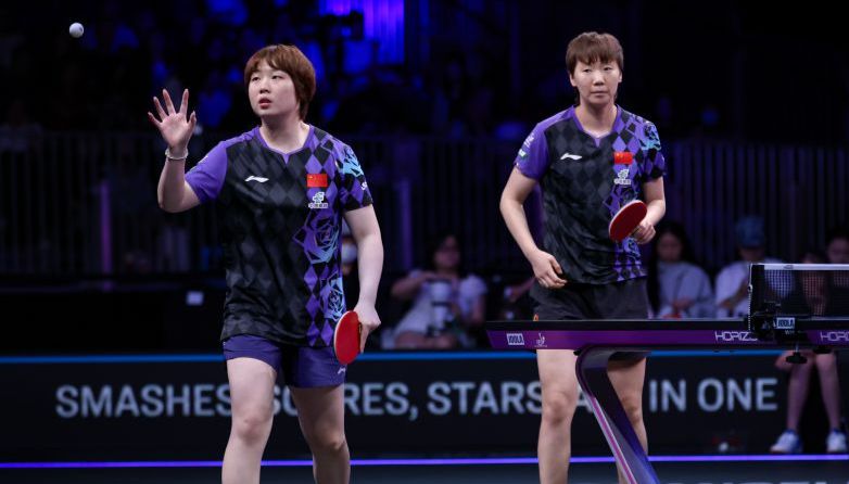 WTT美国大满贯赛女子双打半决赛 蒯曼/王曼昱成功晋级