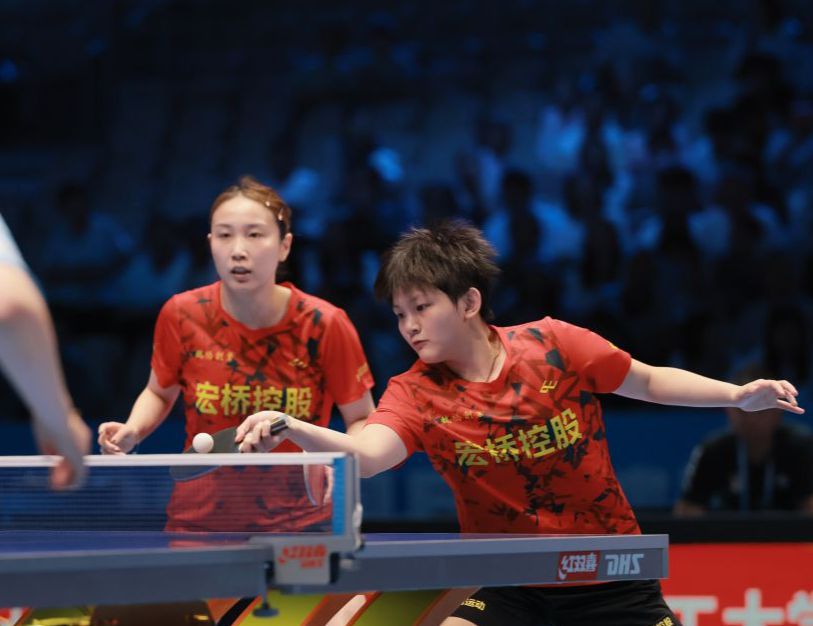 2026中国乒乓球超级联赛常规赛第一站第四日比赛场景
