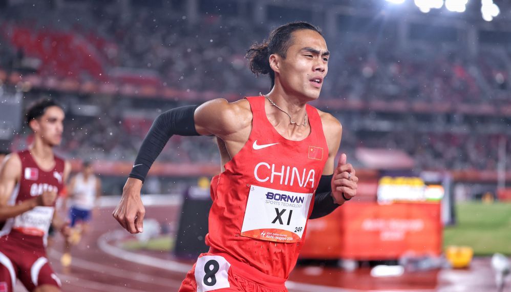 爱知-名古屋亚运会田径男子800米决赛  奚枭横位列第四