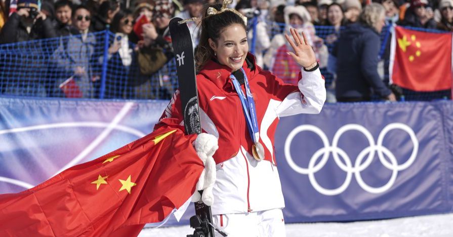 图为谷爱凌。（中国体育图片 魏征 摄）